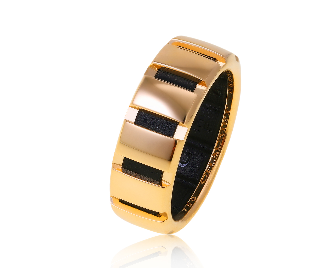 Оригинальное золотое кольцо Chaumet Class One