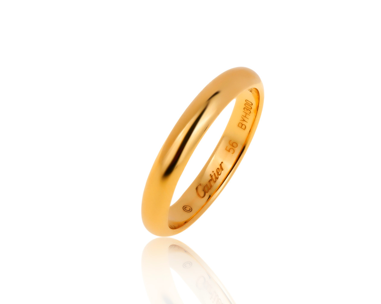 Оригинальное золотое кольцо Cartier 011119/9 Оригинальное золотое кольцо Cartier 011119/9
