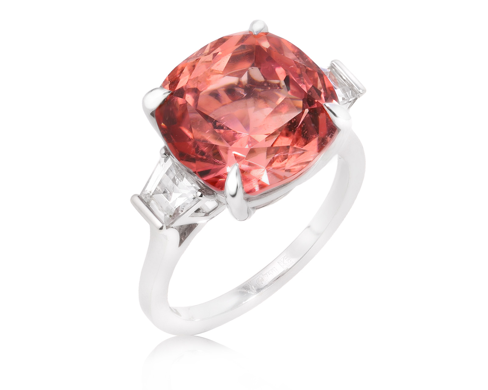 Оригинальное золотое кольцо с турмалином 10.00ct Lykov`s Jewellery 061125/КМ213