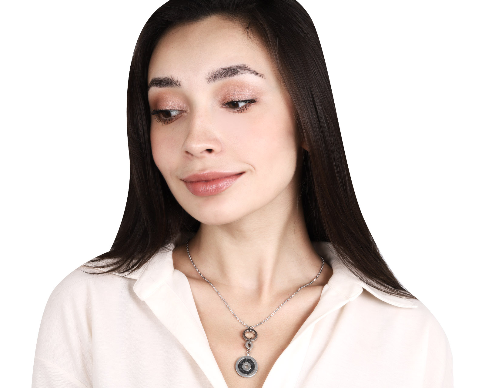 Оригинальный золотой кулон Bvlgari Astrale Cerchi