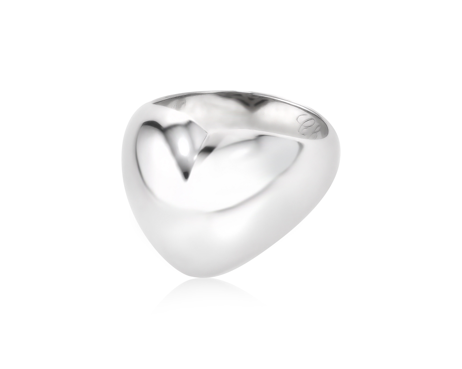Оригинальное золотое кольцо Chopard Heart