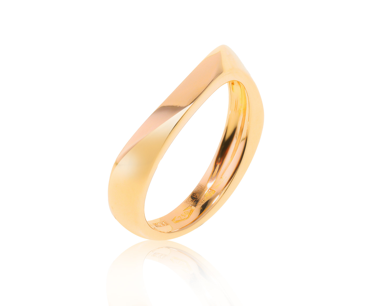 Оригинальное золотое кольцо Baraka