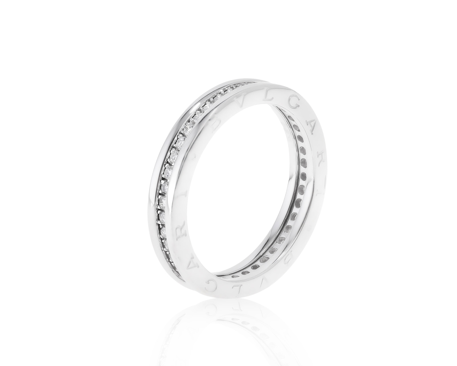 Оригинальное золотое кольцо Bvlgari B.Zero1 190522/6