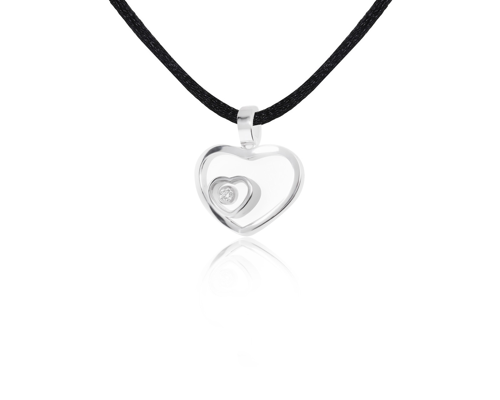 Оригинальный золотой кулон Chopard Happy Diamonds 070223/6