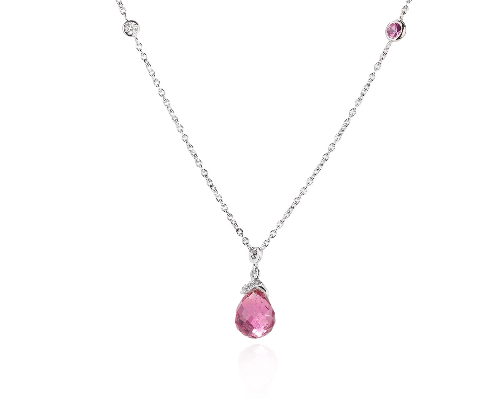 Оригинальное золотое колье с турмалином 2.90ct Chaumet Le Grand Frisson 230326/6