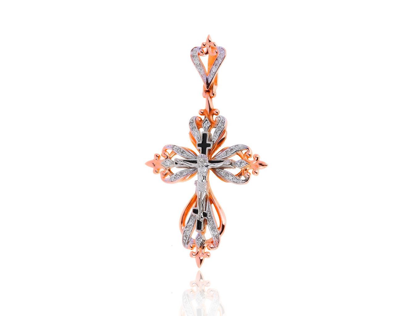 Безупречный золотой кулон с бриллиантами 0.20ct 040120/3 Безупречный золотой кулон с бриллиантами 0.20ct 040120/3