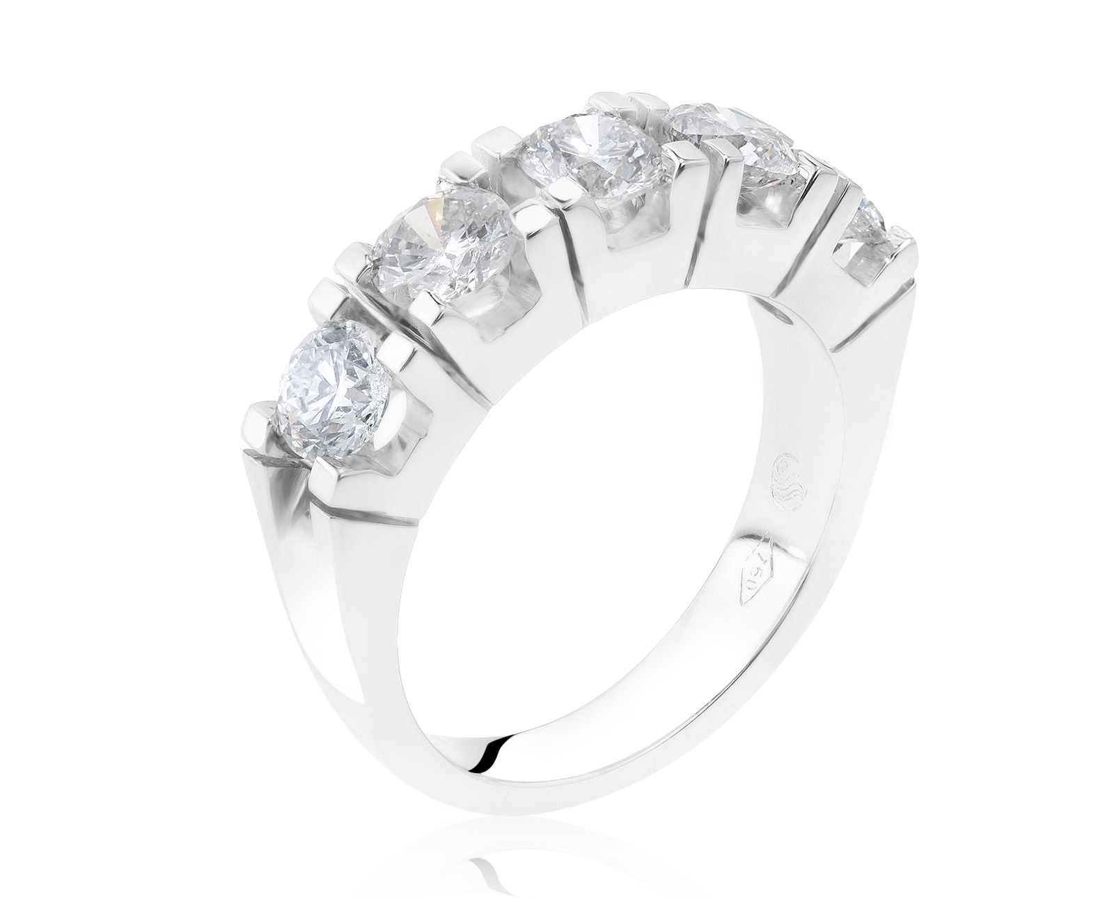 Прекрасное золотое кольцо с бриллиантами 1.78ct 211019/02