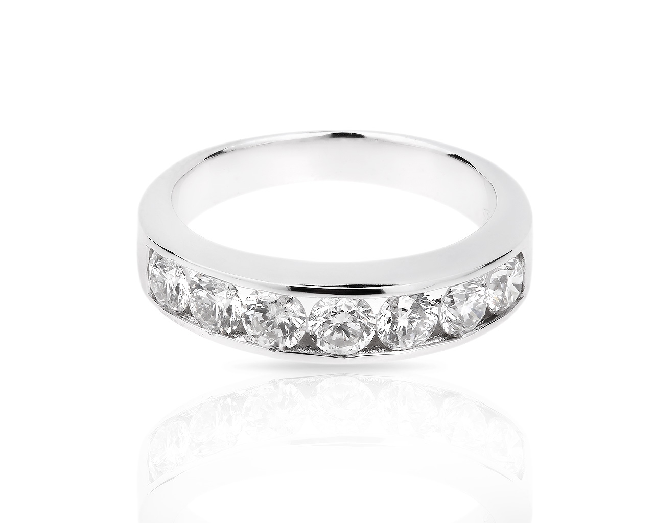 Итальянское золотое кольцо с бриллиантами 0.96ct 270318/9