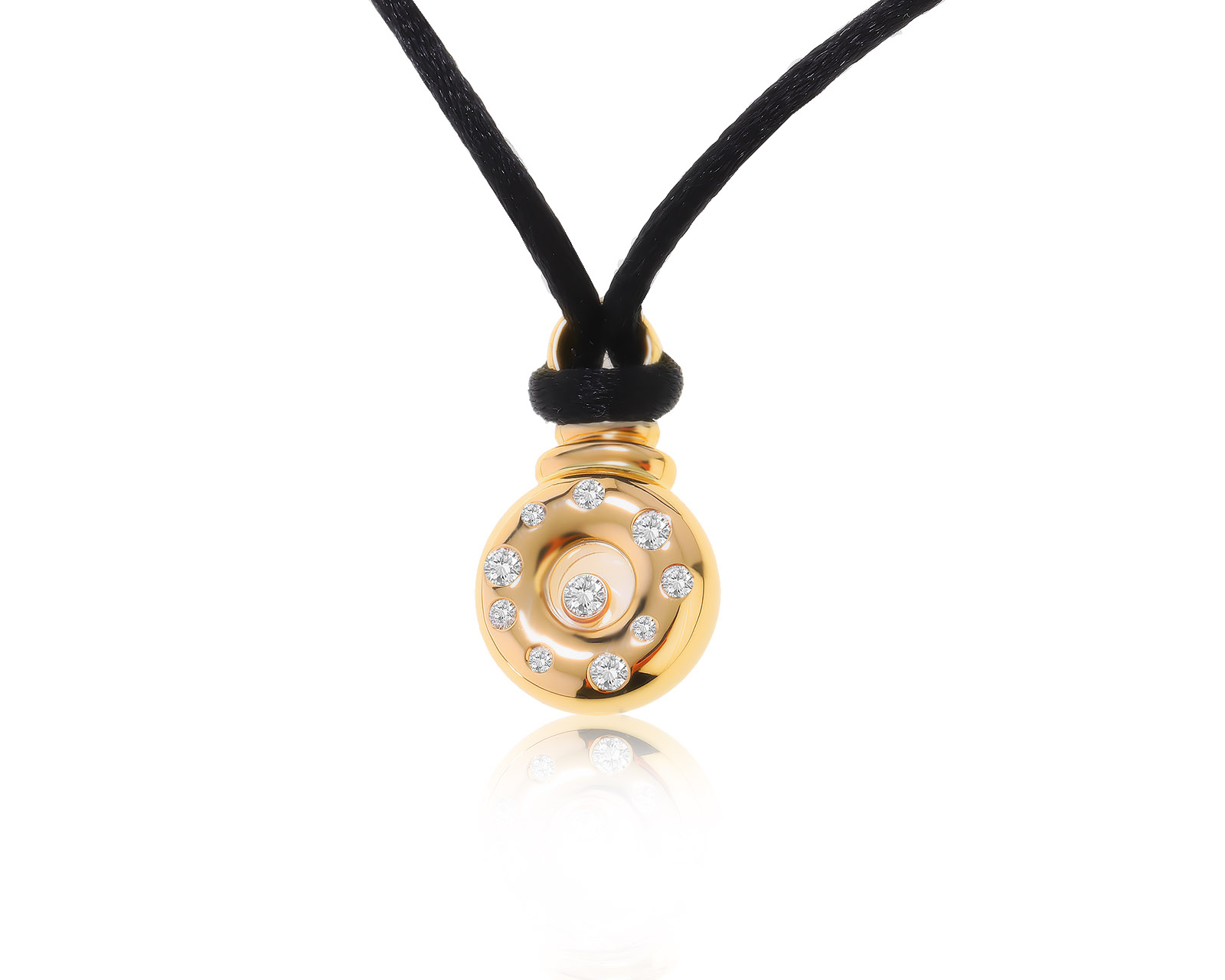 Оригинальный золотой кулон Chopard Happy Diamonds 180622/6 Оригинальный золотой кулон Chopard Happy Diamonds 180622/6