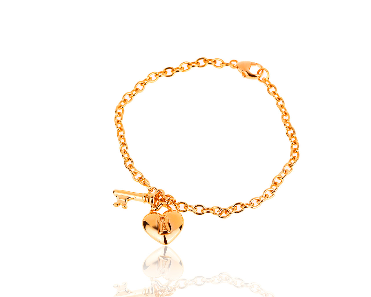 Оригинальный золотой браслет Tiffany&Co 230120/2