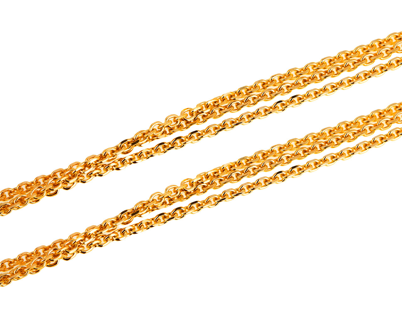 Изящная золотая цепь Chaumet 220218/3