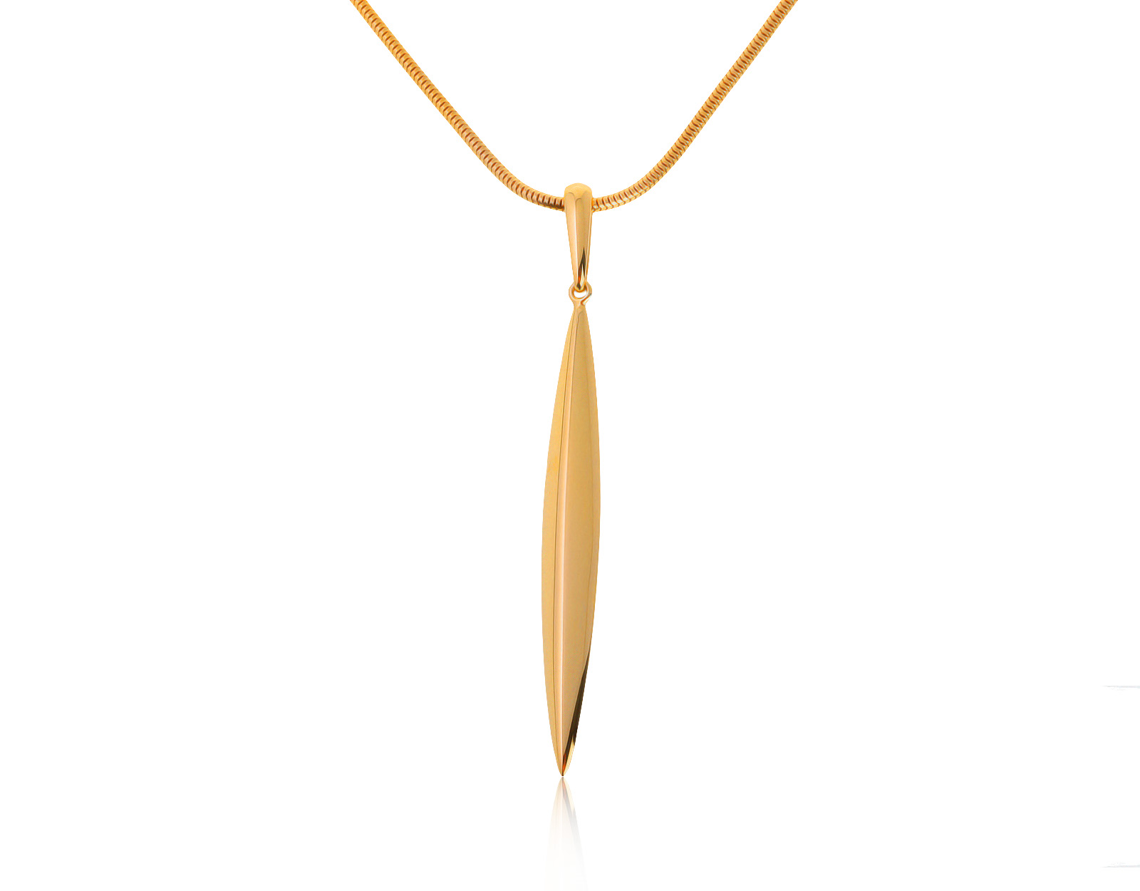 Оригинальный золотой кулон Tiffany&Co 210621/2