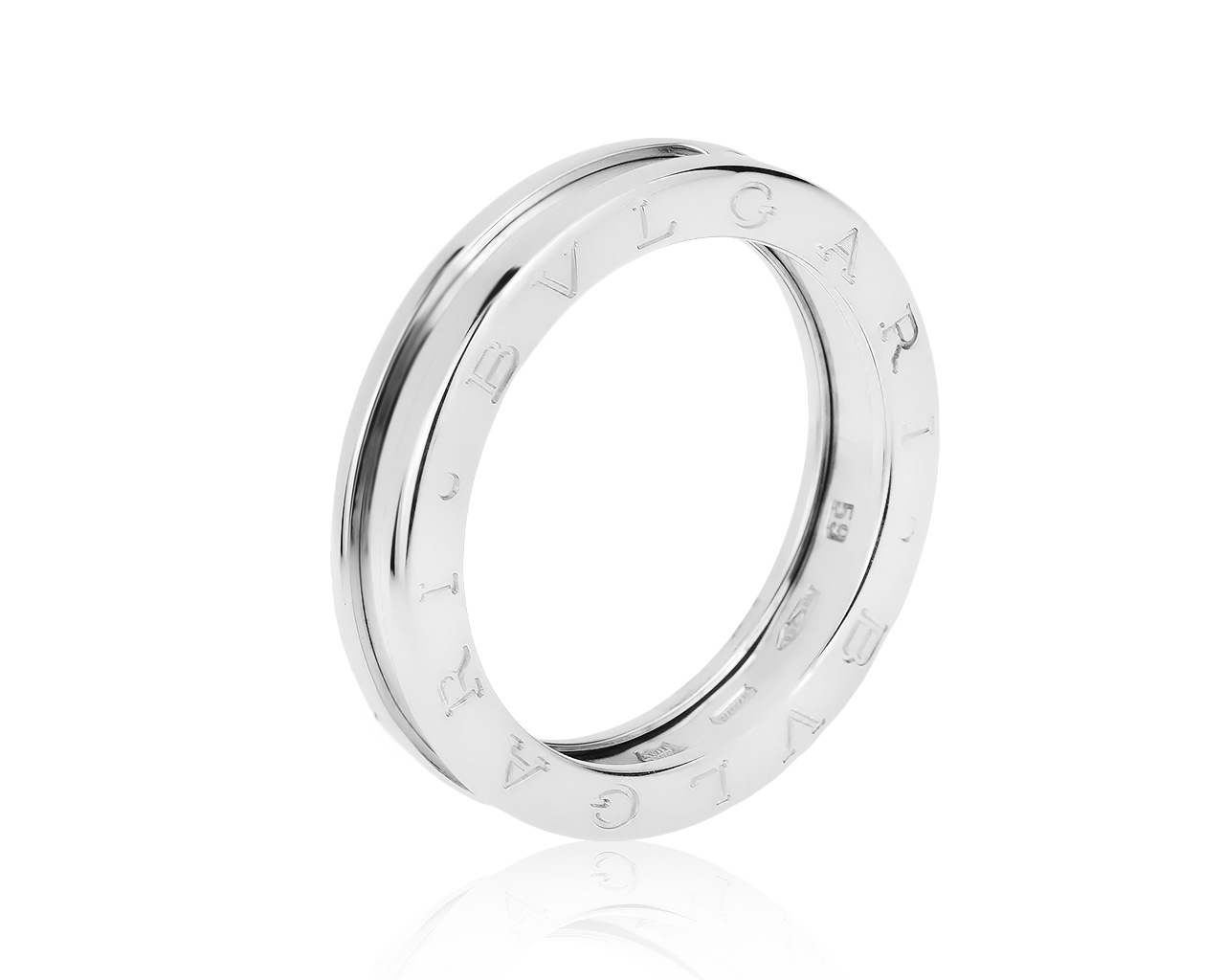 Оригинальное золотое кольцо Bvlgari B.Zero 200820/17