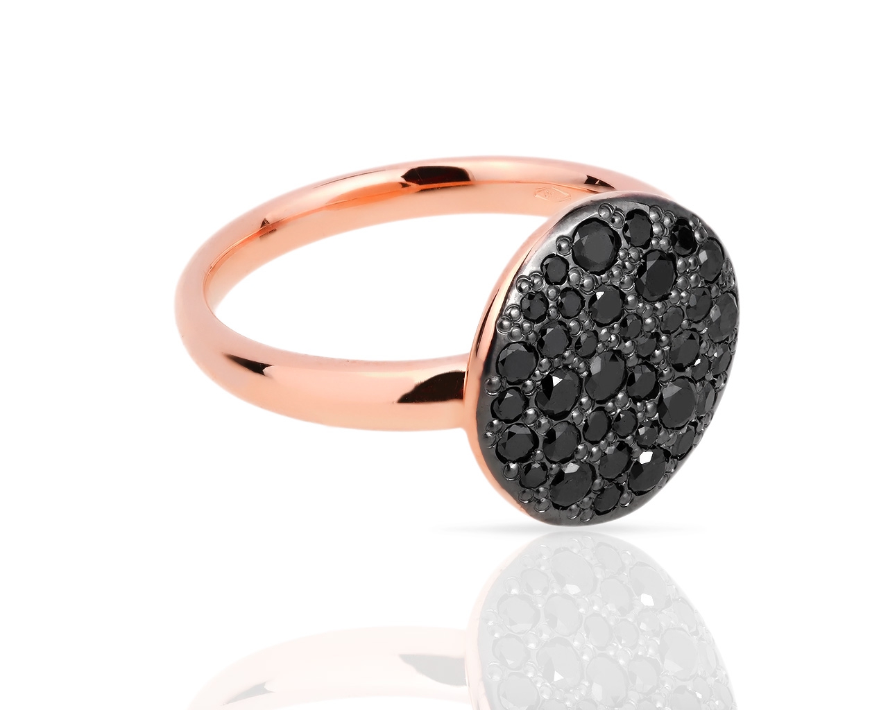 Достойное золотое кольцо с бриллиантами 0.60ct Pomellato