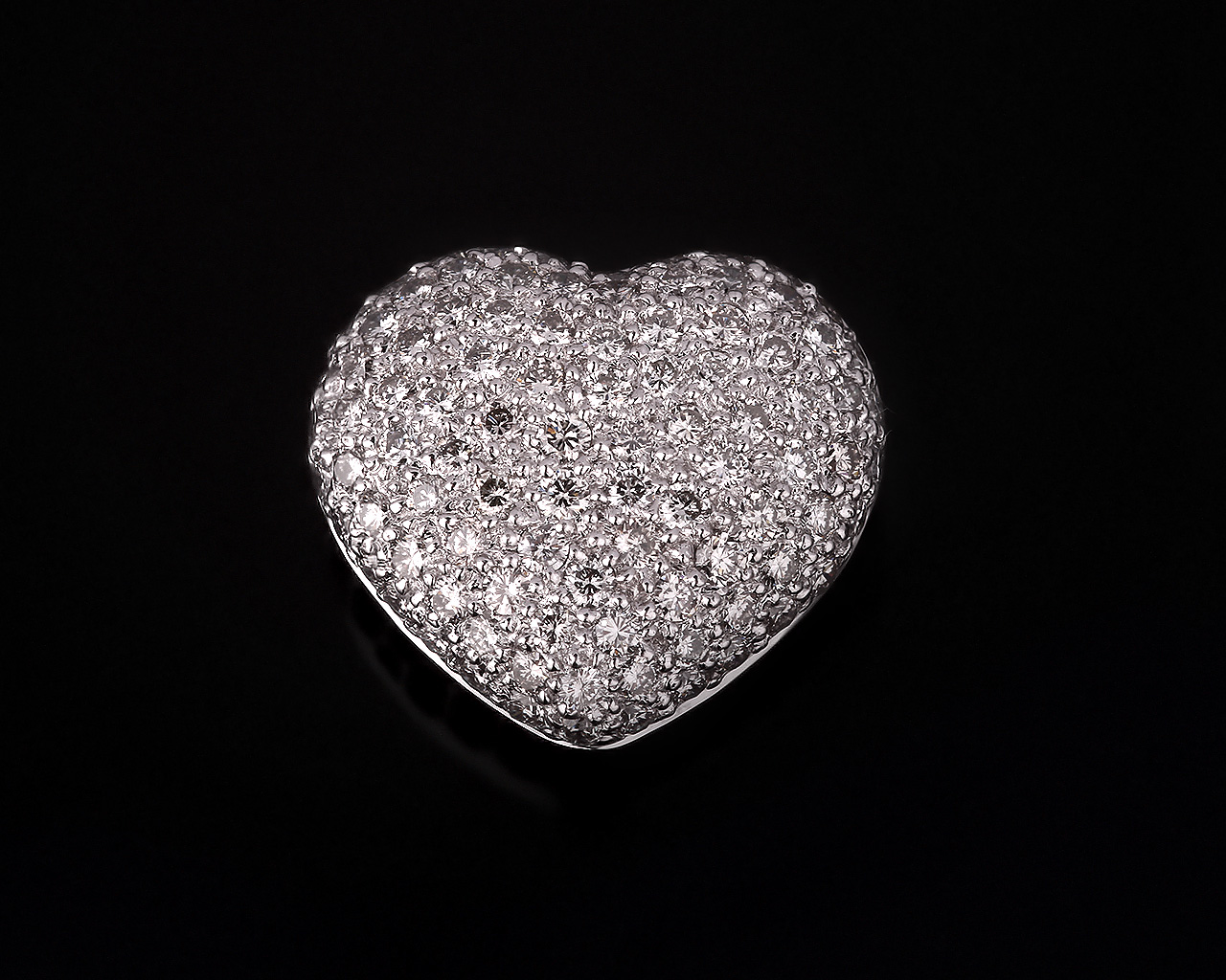 Чарующая золотая подвеска с бриллиантами 1.24ct 071017/15