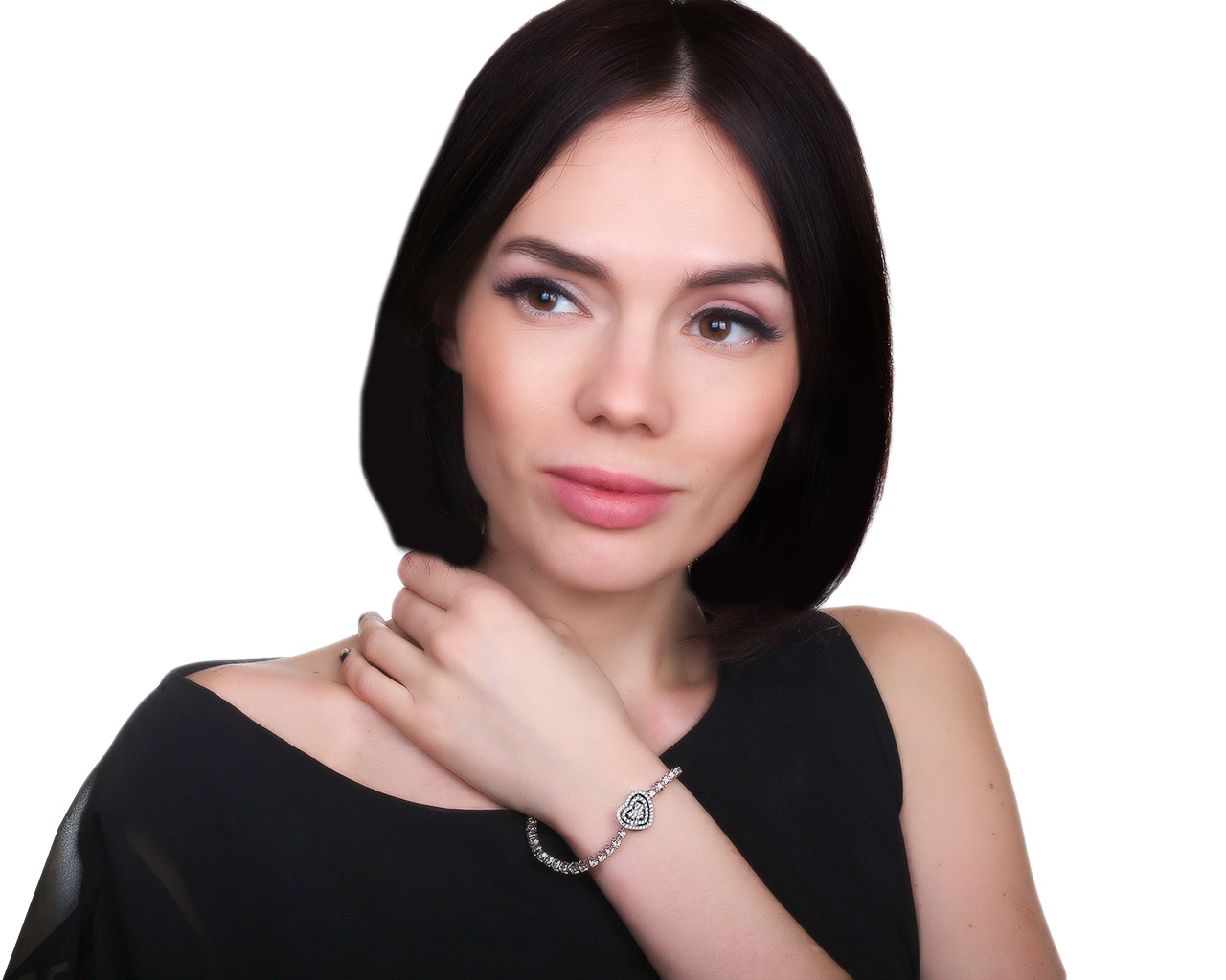 Завораживающий золотой браслет с бриллиантами 2.58ct