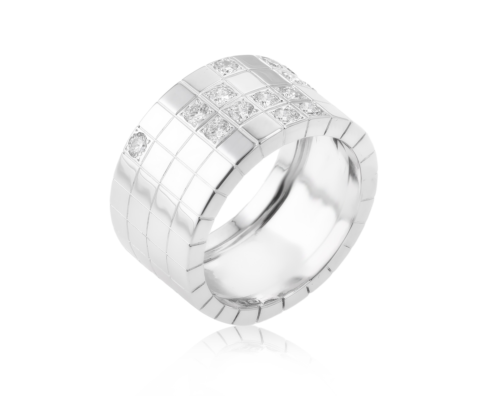 Оригинальное золотое кольцо Cartier Lanieres 160324/2