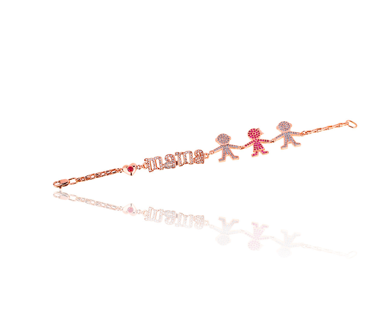 Безупречный золотой браслет с топазами 0.49ct 261019/2