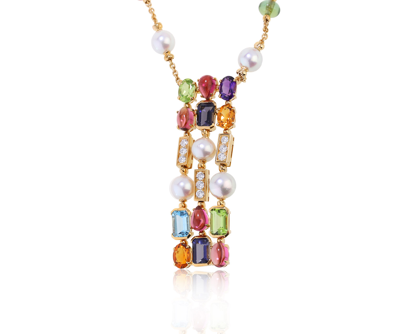 Оригинальное золотое колье Bvlgari Allegra 211022/9