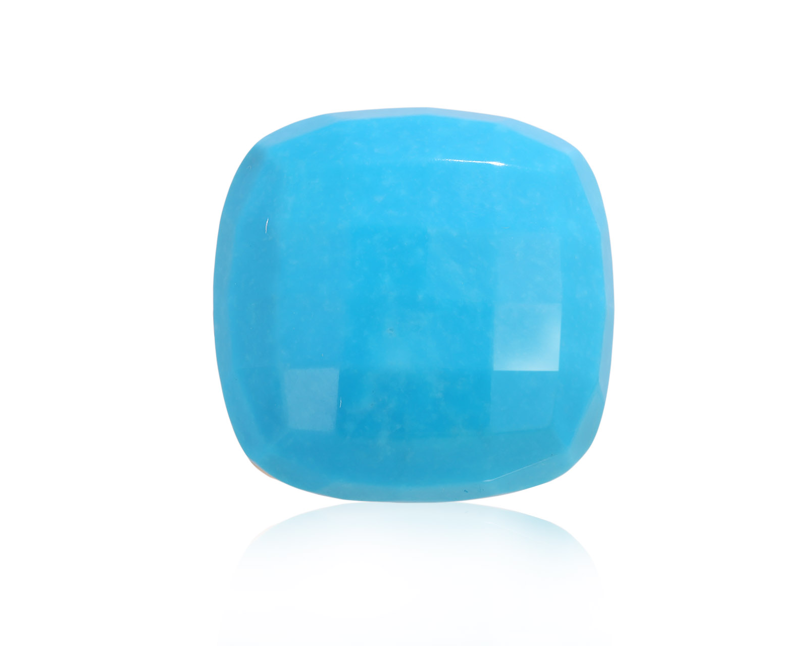 Оригинальное золотое кольцо с бирюзой 22.10ct Ruber