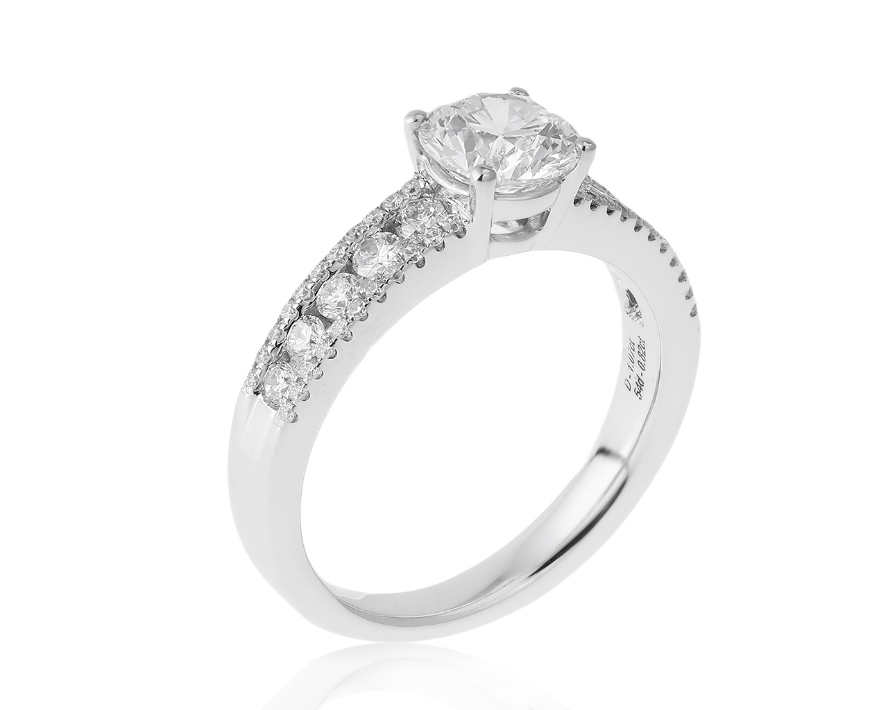Изумительное золотое кольцо с бриллиантами 1.89ct 060121/1