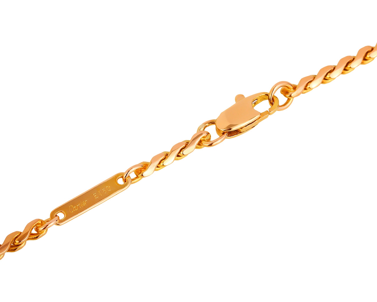 Оригинальная золотая цепочка Cartier Chaines 140718/3