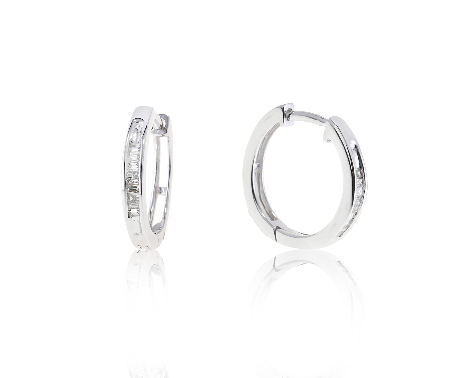 Золотые серьги с бриллиантами 0.18ct 310523/5