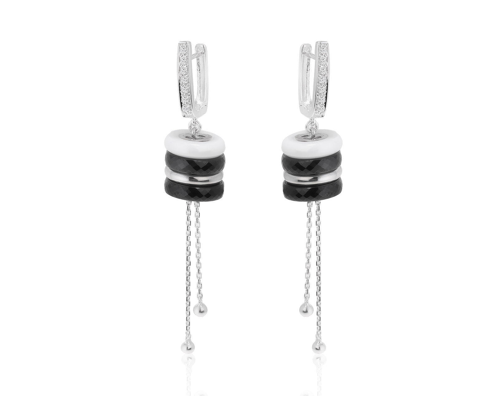 Оригинальные золотые серьги Guy Laroche 080822/2