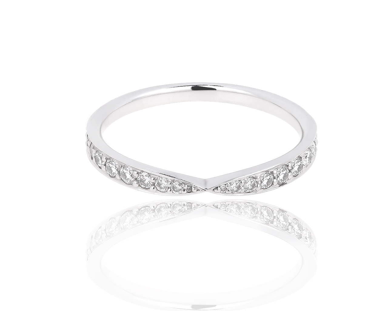 Платиновое кольцо с бриллиантами 0.23ct Tiffany&Co Harmony 200818/2 Платиновое кольцо с бриллиантами 0.23ct Tiffany&Co Harmony 200818/2