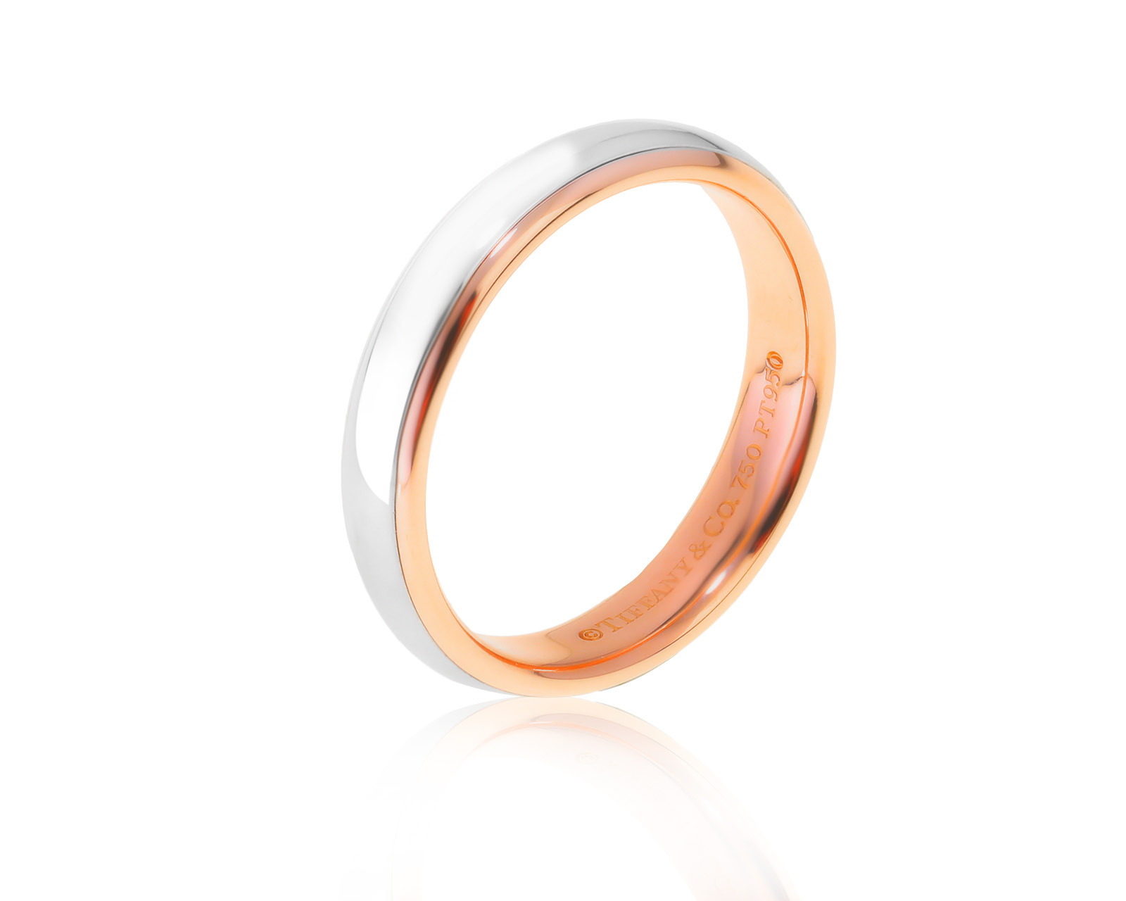 Оригинальное золотое кольцо Tiffany&Co 031122/4