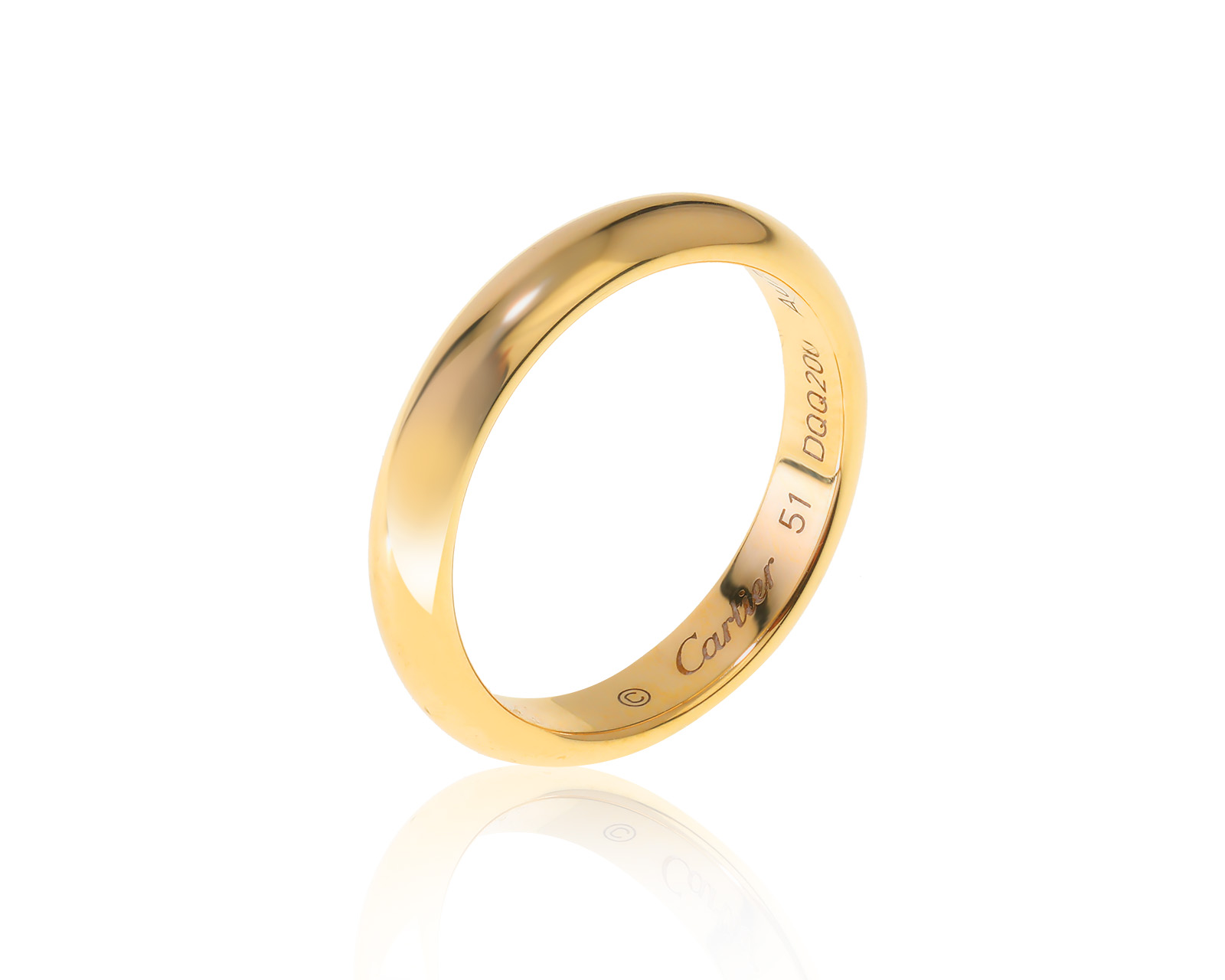 Оригинальное золотое кольцо Cartier 1895 150423/3