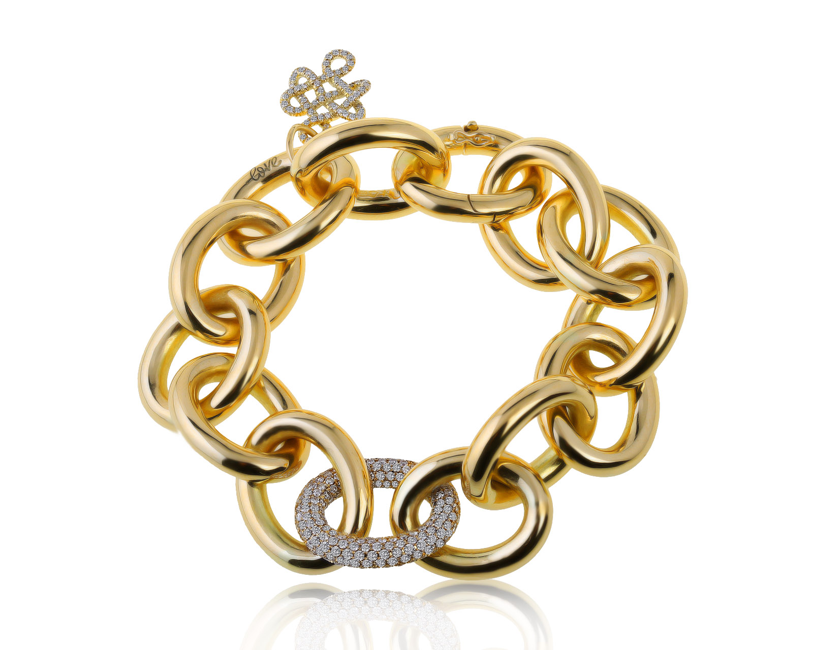 Оригинальный золотой браслет с бриллиантами 5.36ct H.Stern Diane Von Furstenberg 261120/10
