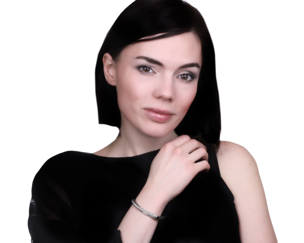 Богатый золотой браслет с бриллиантами 1.29ct