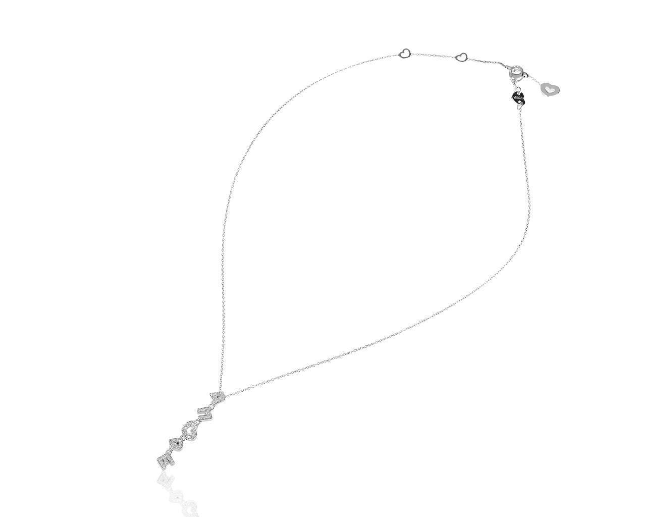 Оригинальное золотое колье с бриллиантами 0.33ct Pasquale Bruni Amore