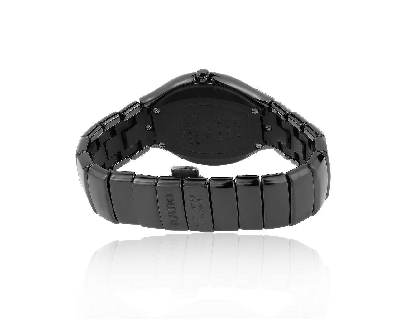 Оригинальные керамические часы с бриллиантами 0.04ct Rado