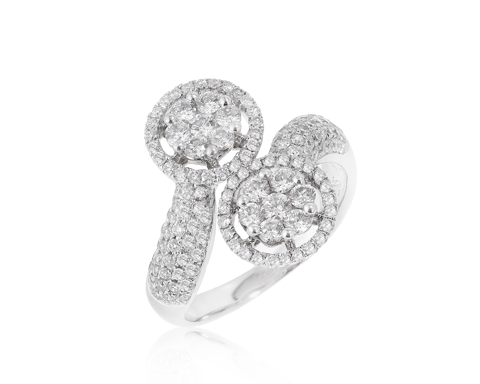 Прекрасное золотое кольцо с бриллиантами 1.25ct 200722/7