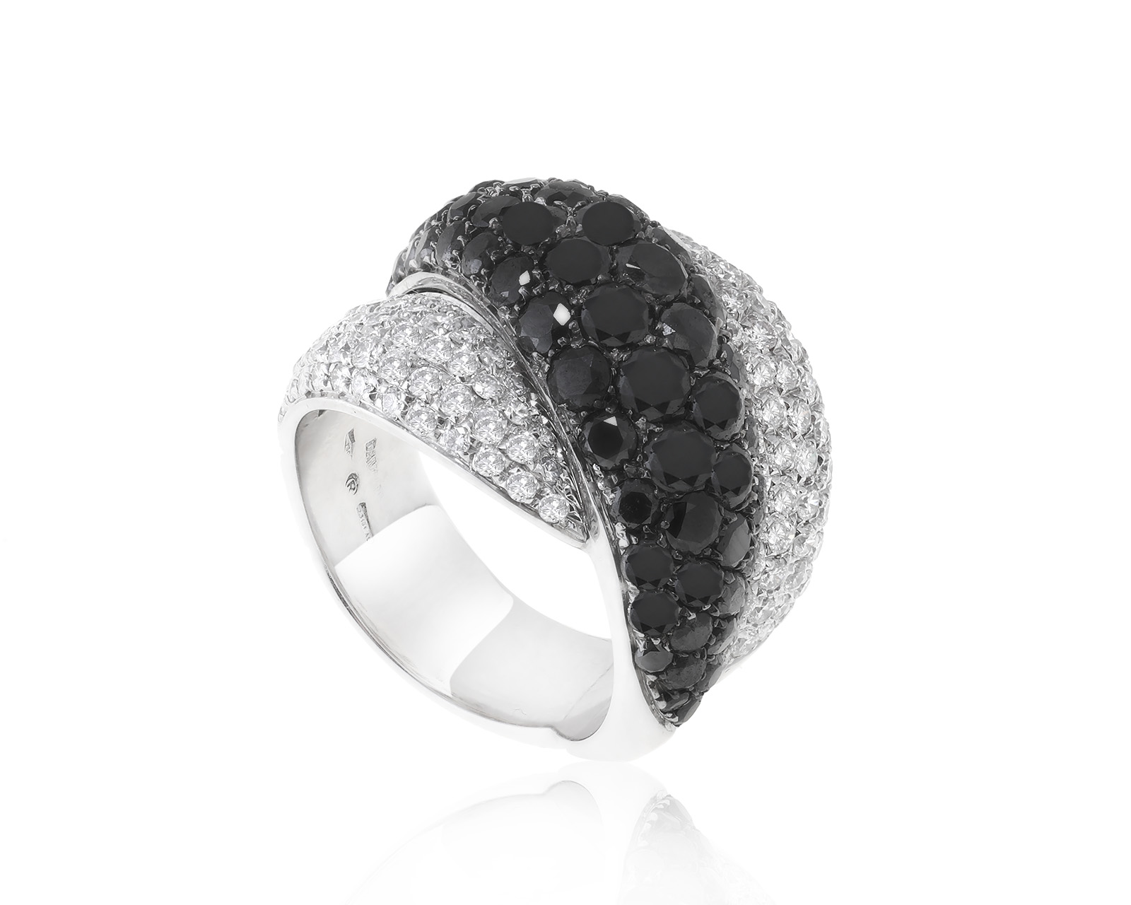 Оригинальное золотое кольцо Damiani Gomitolo 121222/5