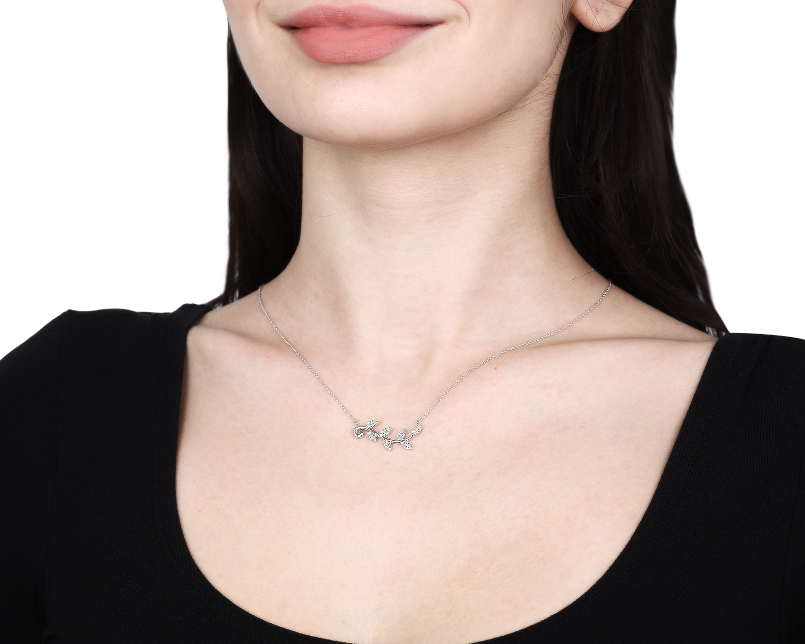 Оригинальное золотое колье Tiffany&Co Paloma Picasso Olive Leaf