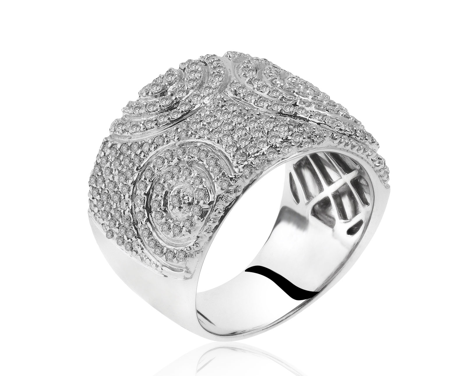 Великолепное золотое кольцо с бриллиантами 1.00ct 030721/3