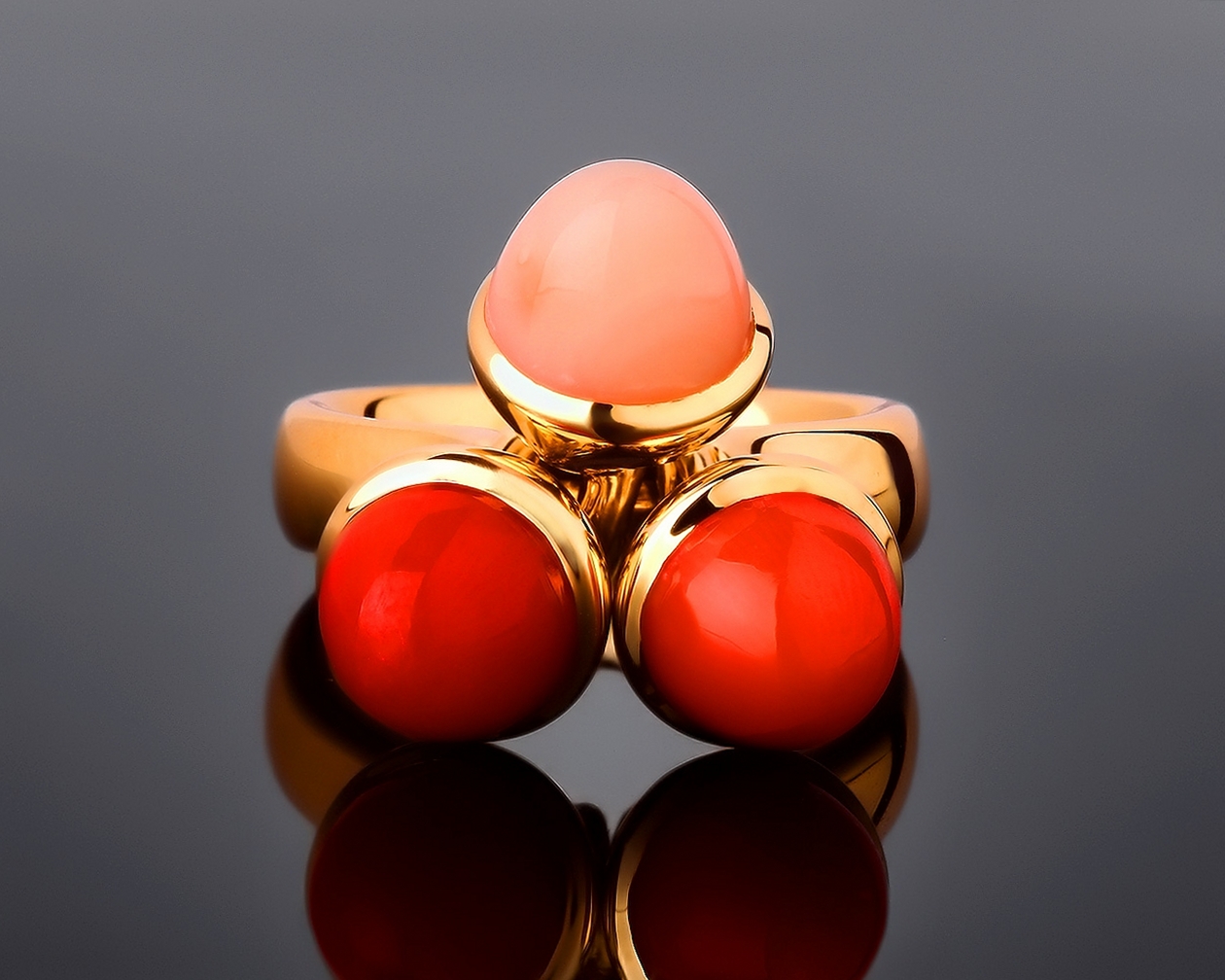 Прекрасное золотое кольцо Tamara Comolli Ring Mikado