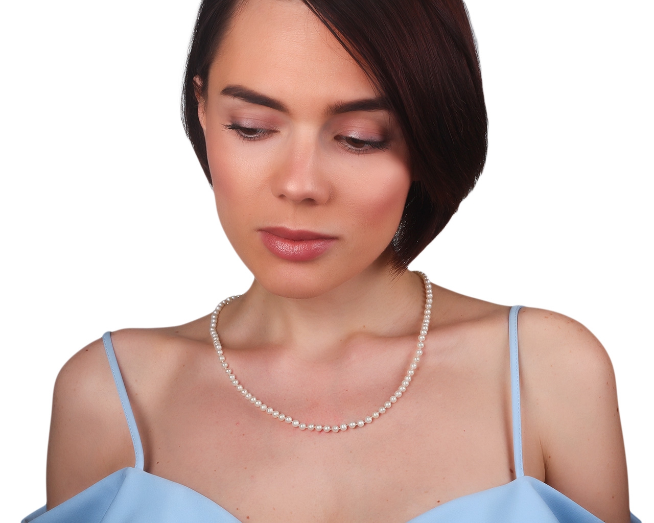 Золотое колье с жемчугом и бриллиантами H.Stern