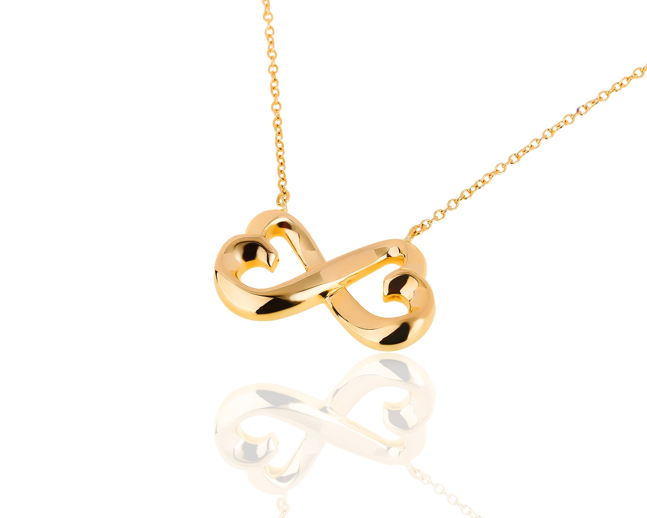 Утонченная золотая подвеска Tiffany&Co Paloma Picasso 290818/7