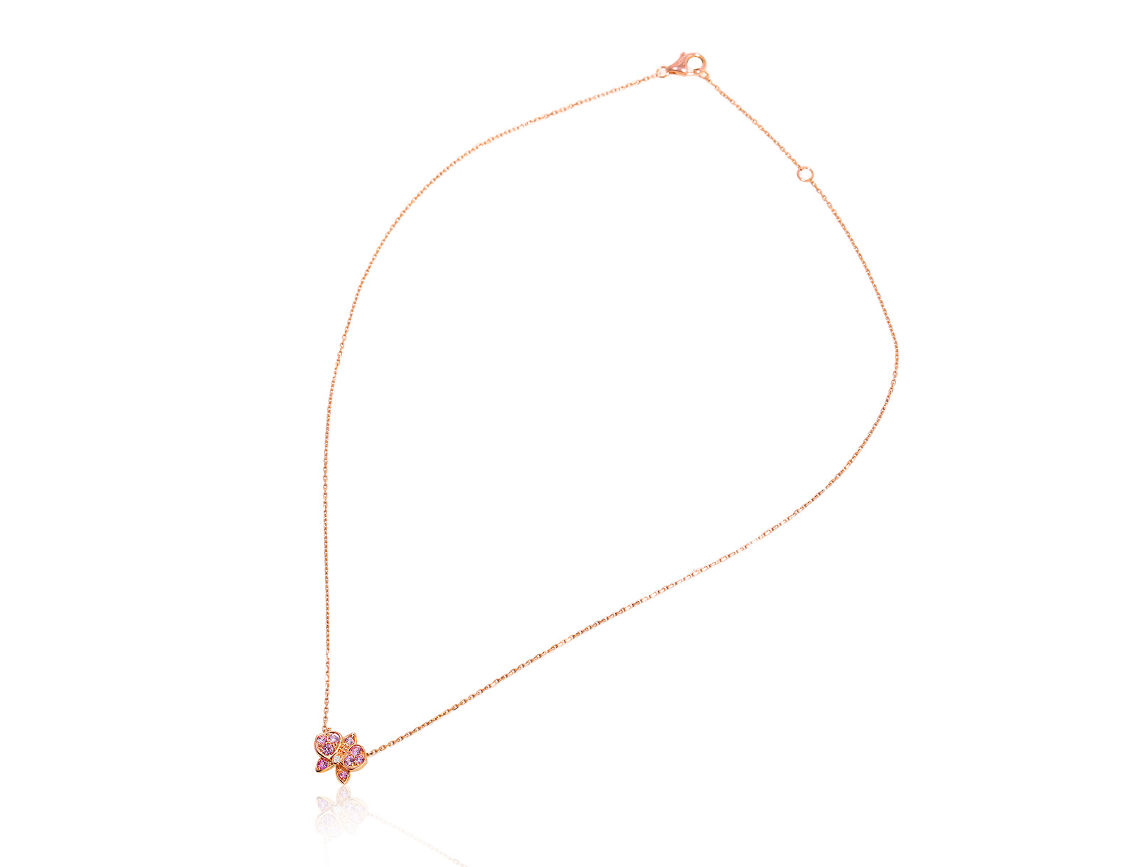 Оригинальное золотое колье Cartier Caresse d`Orchidees