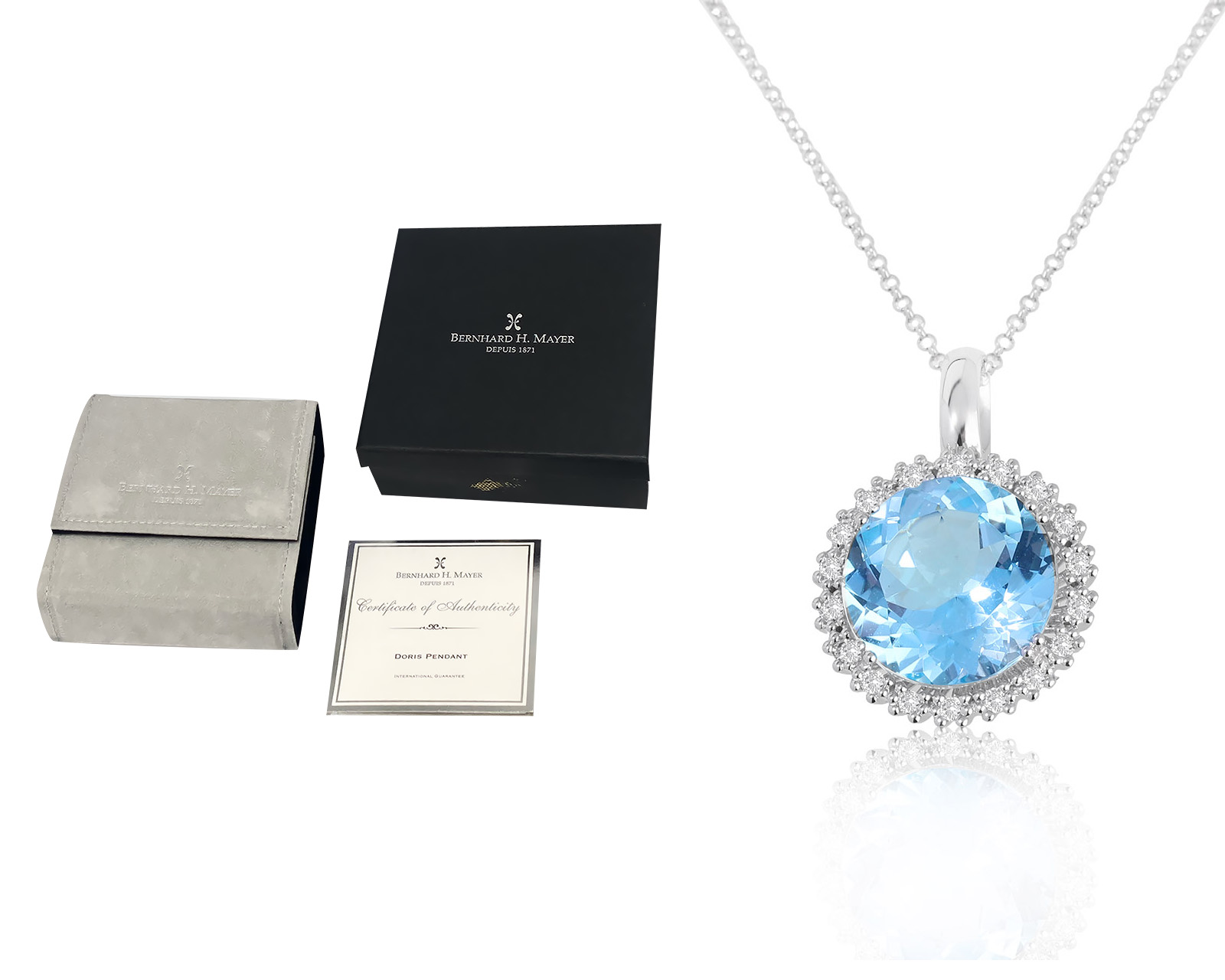 Оригинальный золотой кулон Bernhard H.Mayer