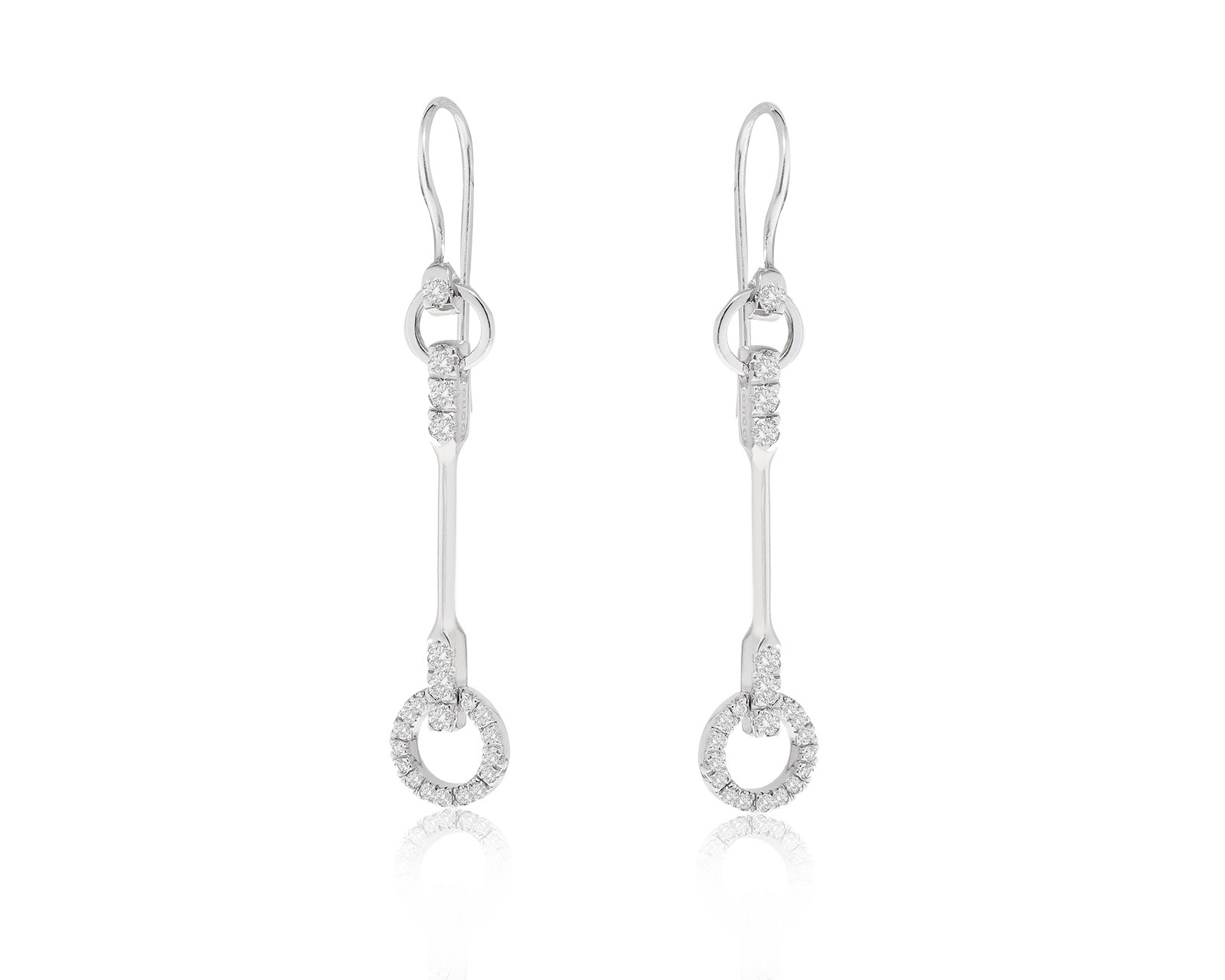 Оригинальные золотые серьги Gucci