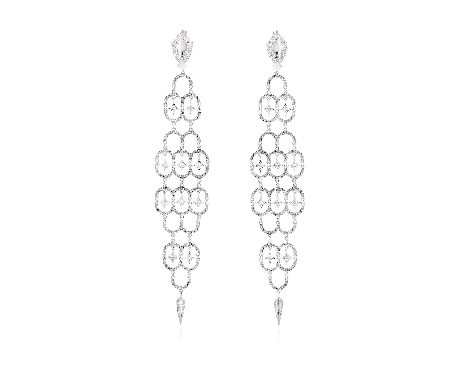 Оригинальные золотые серьги с бриллиантами 0.81ct Constantin Artmayer 011225/КМ259