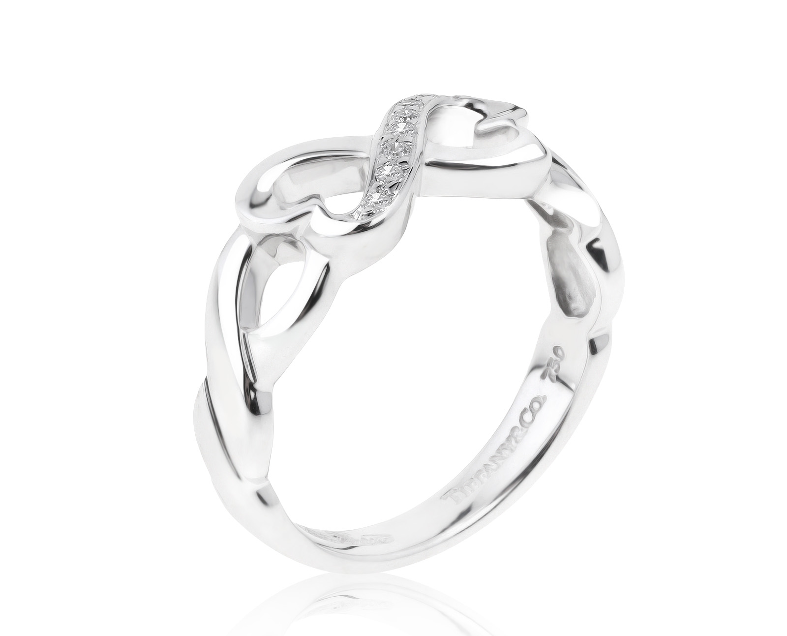 Оригинальное золотое кольцо с бриллиантами 0.10ct Tiffany&Co Paloma Picasso 200921/3