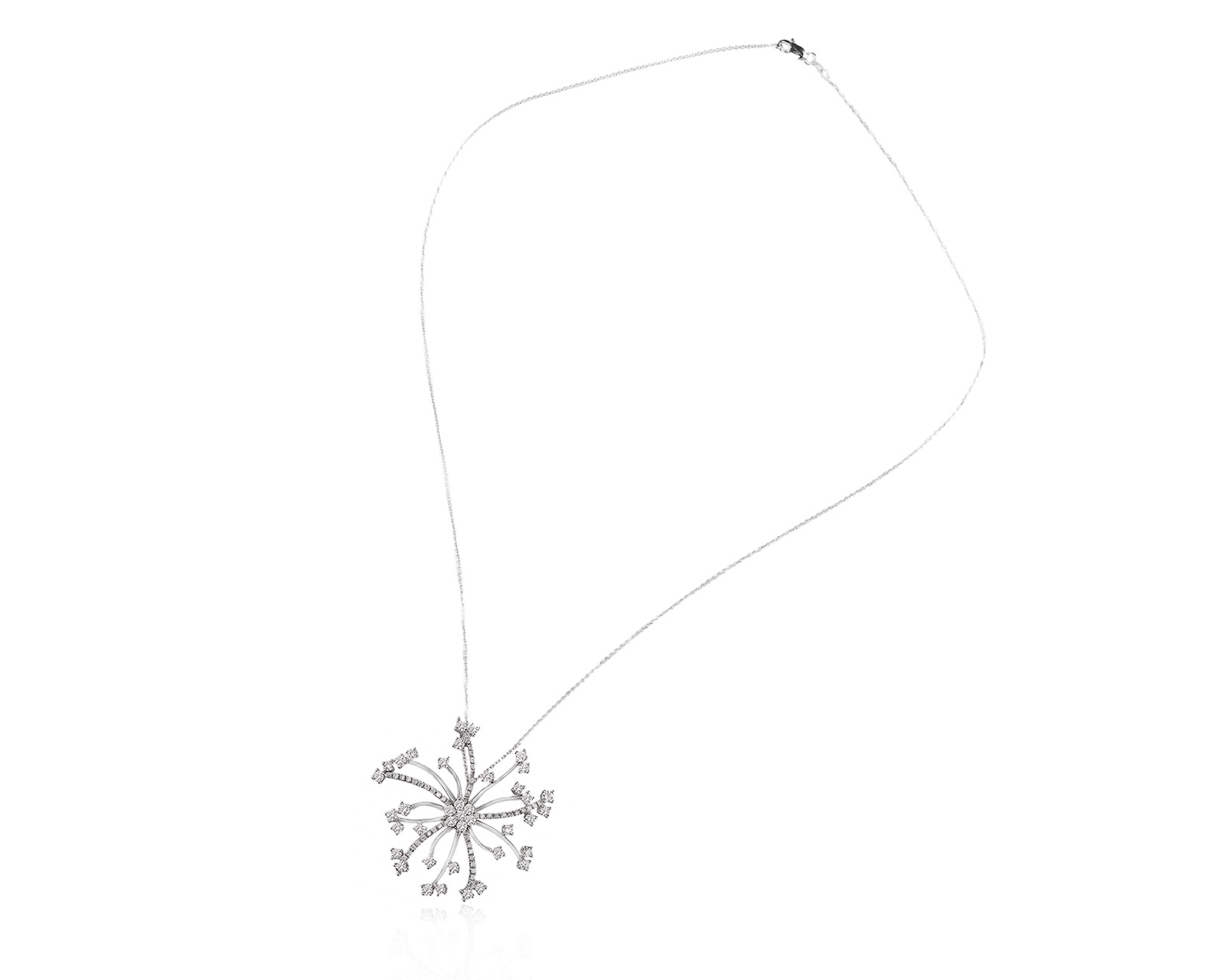 Золотой кулон с бриллиантами 1.37ct