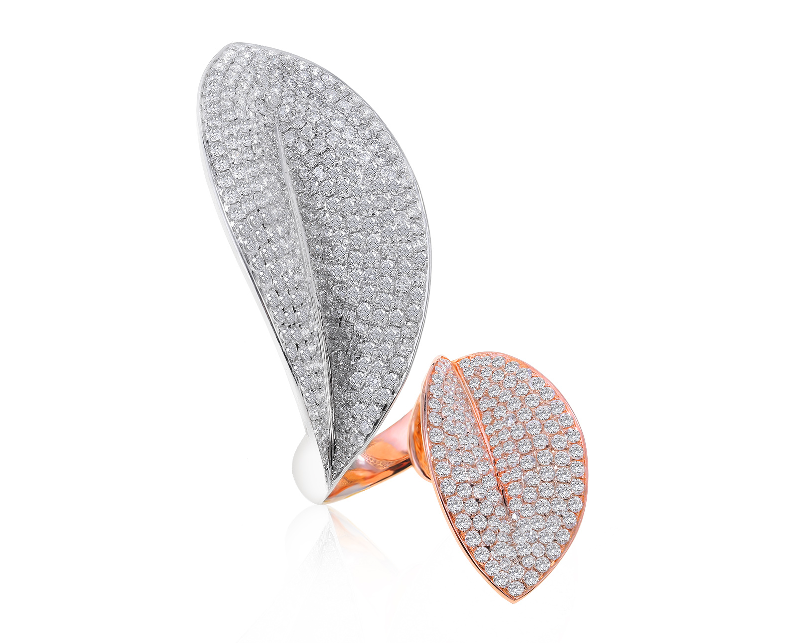 Оригинальное золотое кольцо с бриллиантами 5.77ct British Academy of Jewellery 100921/6