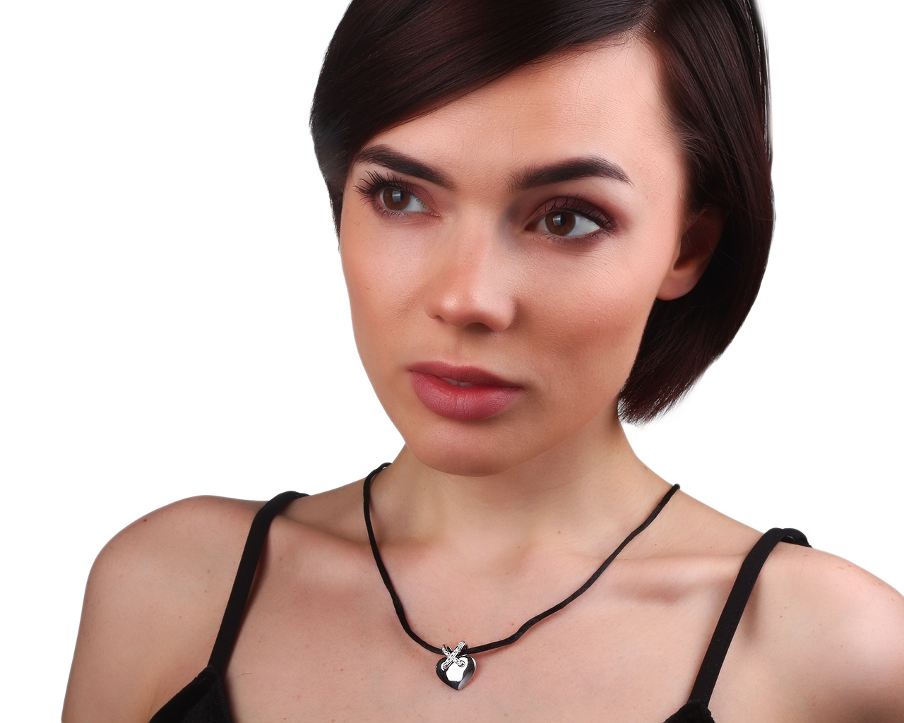 Золотая подвеска с бриллиантами 0.13ct Chaumet Liens Heart